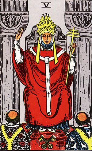 O Papa no Tarot