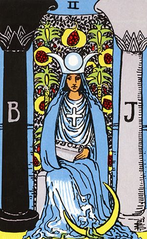 A Sacerdotisa no Tarot