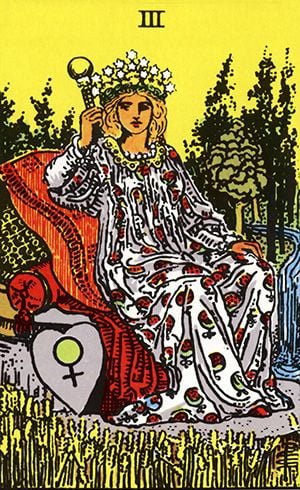 carta imperatriz no tarot