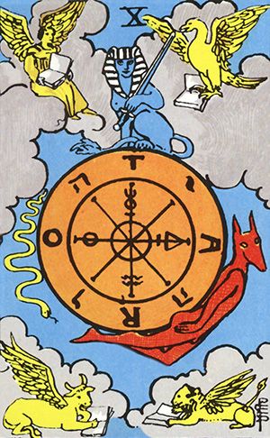 a roda da fortuna no tarot