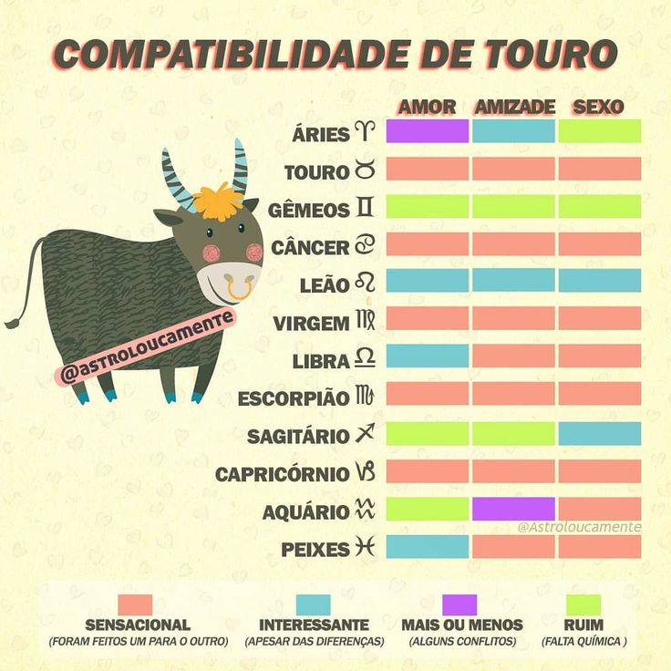 Compatibilidade amorosa entre dois signos de Touro