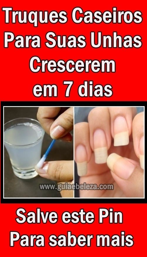 Dicas para unhas crescerem rápido: simpatias e orações