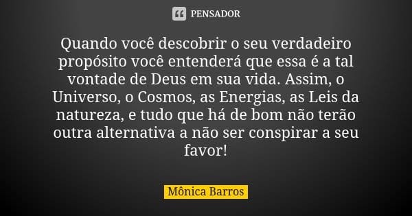 Encontre o seu propósito na vida: Descubra o seu lugar no universo