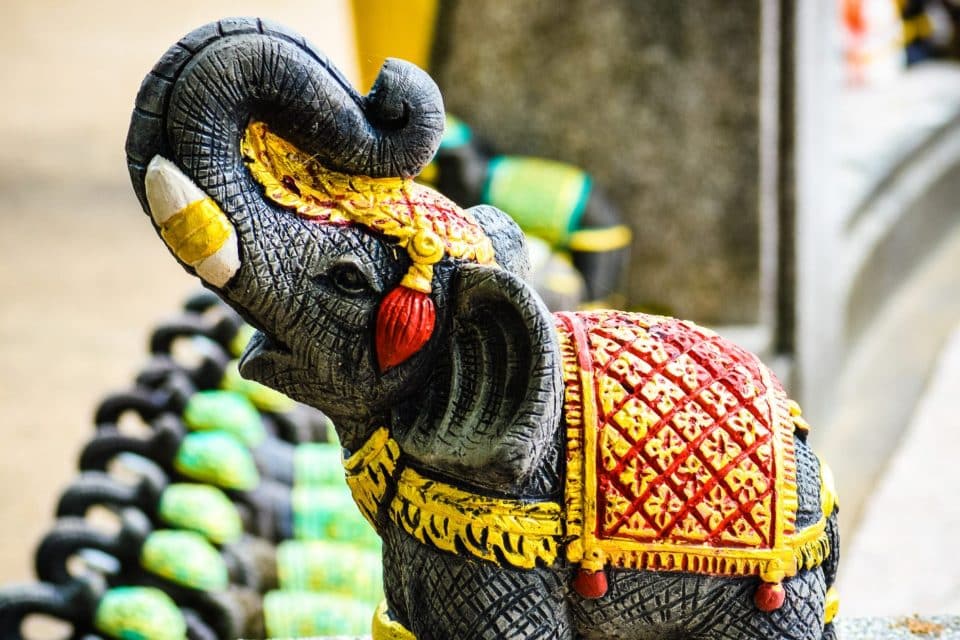 O significado do elefante como símbolo na decoração de acordo com o Feng Shui.