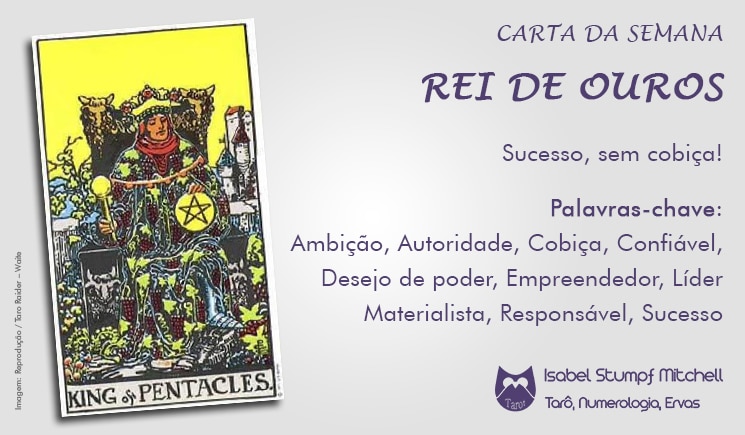 Rei de Ouros no Tarot: Atraia Prosperidade e Abundância